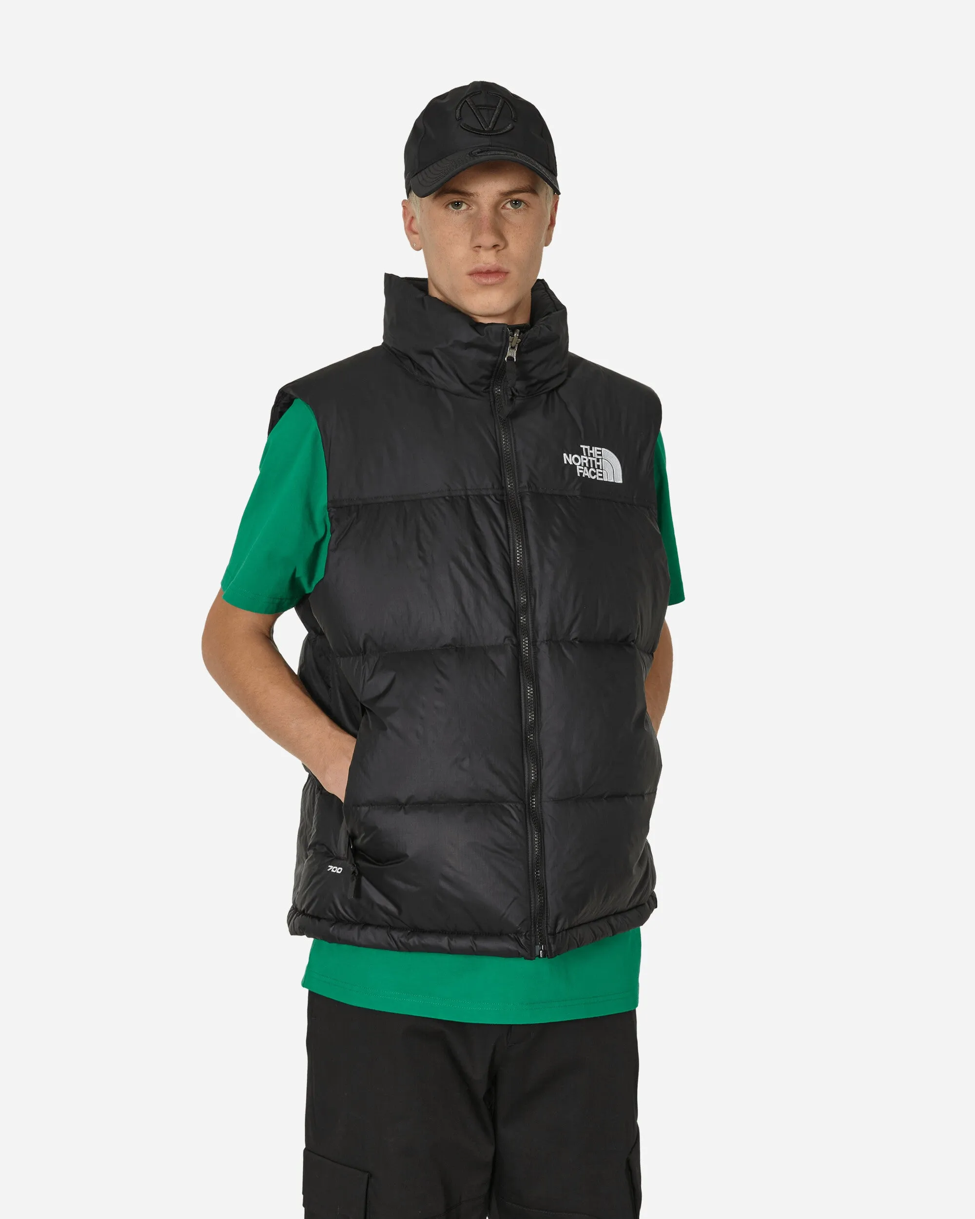 1996 Retro Nuptse Vest Black