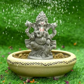 6INCH Shriniketh Eco-Friendly Ganpati | Plant-A-Ganesha