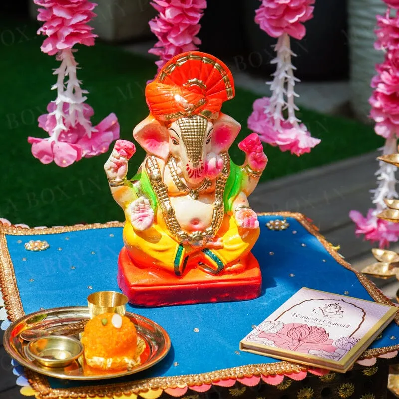 8INCH Mahabala Eco-Friendly Ganpati | Plant-A-Ganesha