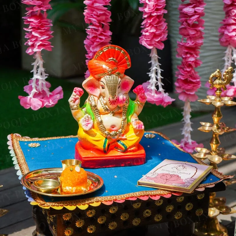 8INCH Mahabala Eco-Friendly Ganpati | Plant-A-Ganesha