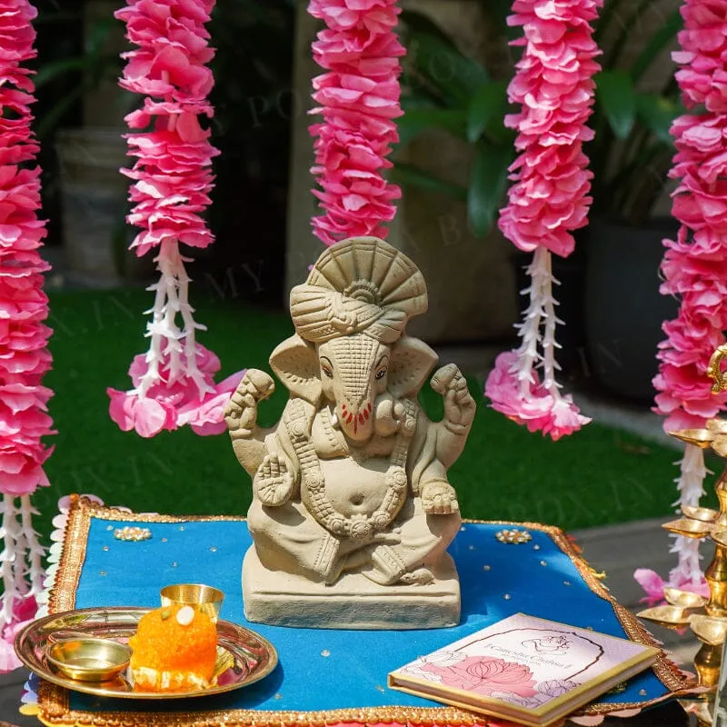 8INCH Mahabala Eco-Friendly Ganpati | Plant-A-Ganesha