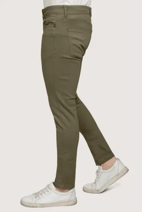 BASIC 5 POCKET PANT OLIVE