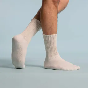 Organic Cotton Crew Socks 3-Pack - Made and Grown in the USA