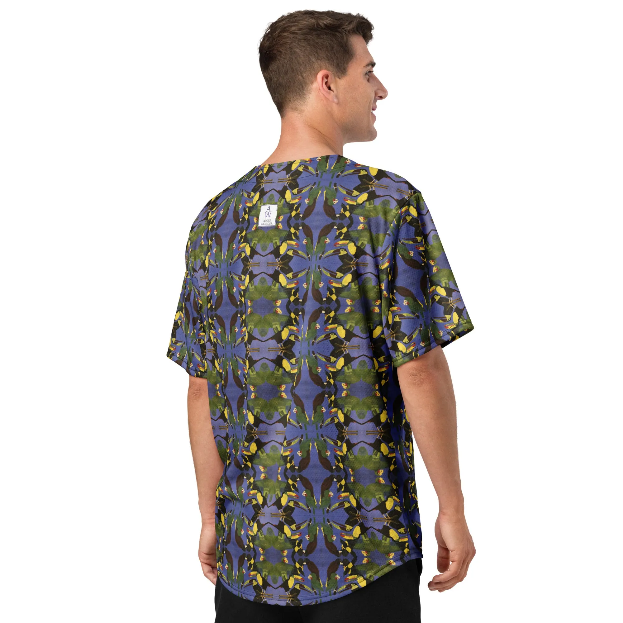 Bird Lovers Men's Recycled Baseball Jersey