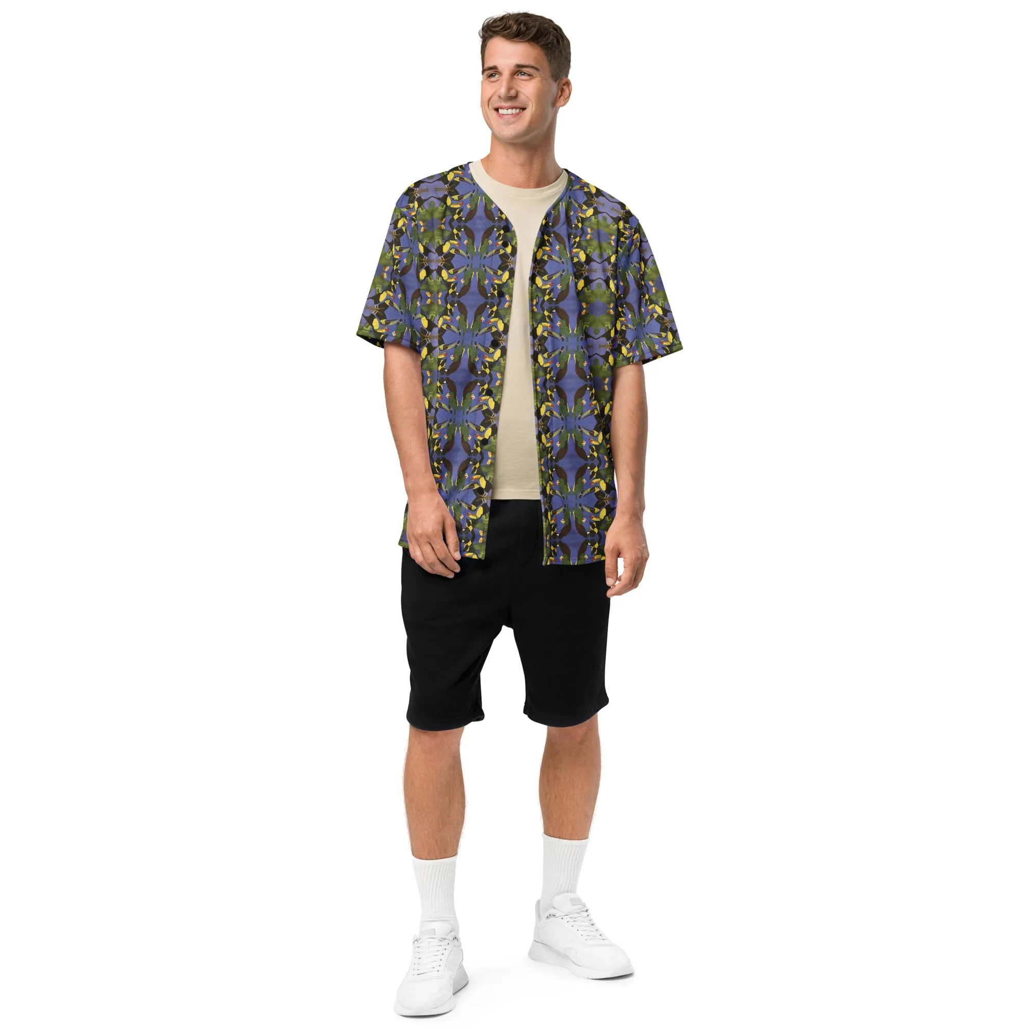 Bird Lovers Men's Recycled Baseball Jersey