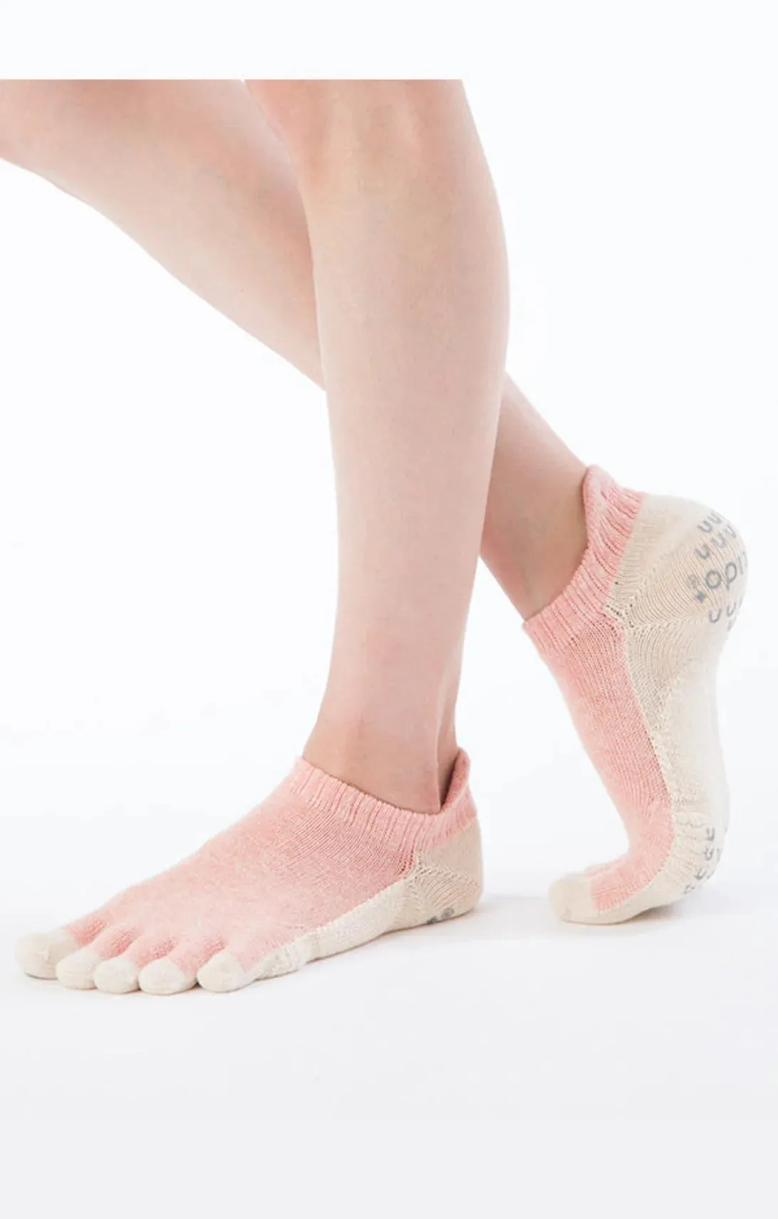 Botanical Dyed Pilates Grip Socks With *Power Pads*