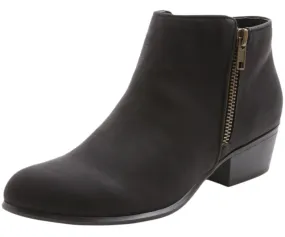 Esprit Women's Tori Double Zipper Block Heel Ankle Bootie