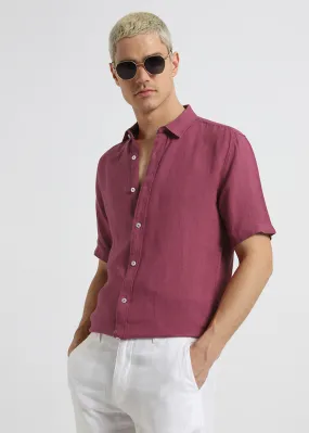 Garnet Rose Pure Irish Linen Shirt