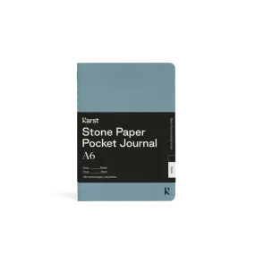 Karst Stone Paper Pocket Journal