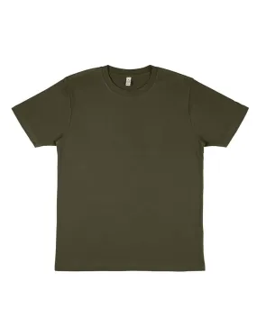 Khaki Unisex Fairtrade Organic Cotton Carbon Neutral T-shirt