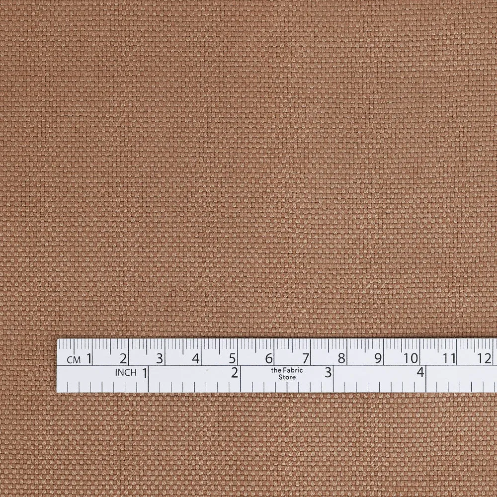 Linen / Cotton Canvas - Chestnut