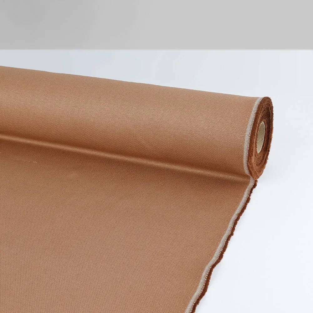 Linen / Cotton Canvas - Chestnut