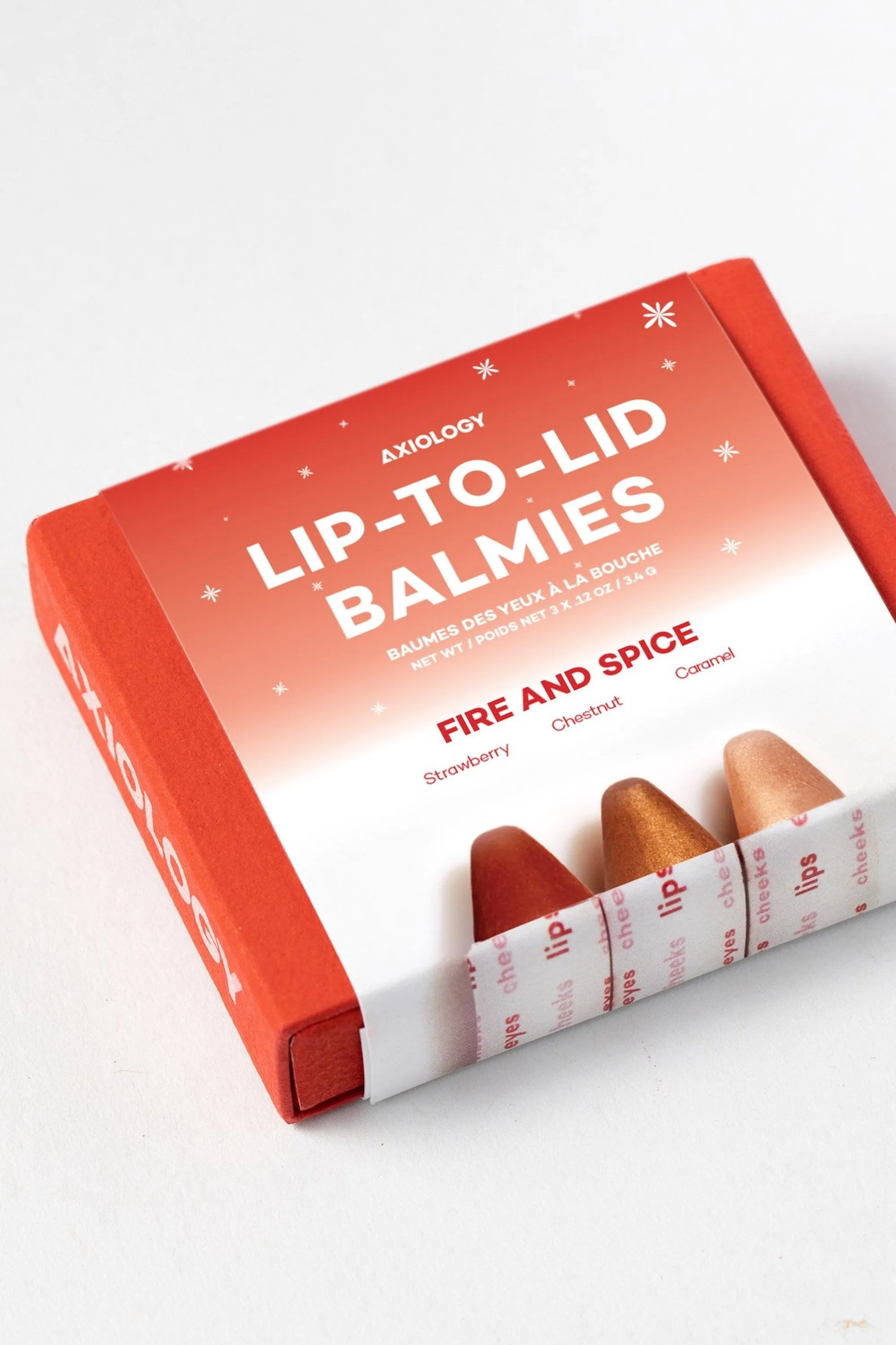 lip-to-lid balmie set christmas edition