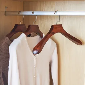 Non-marking Non-slip Solid Wood Hanger Clothing Store