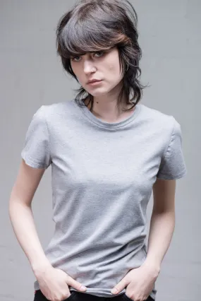 Organic Cotton/ Bamboo T-Shirt in Grey