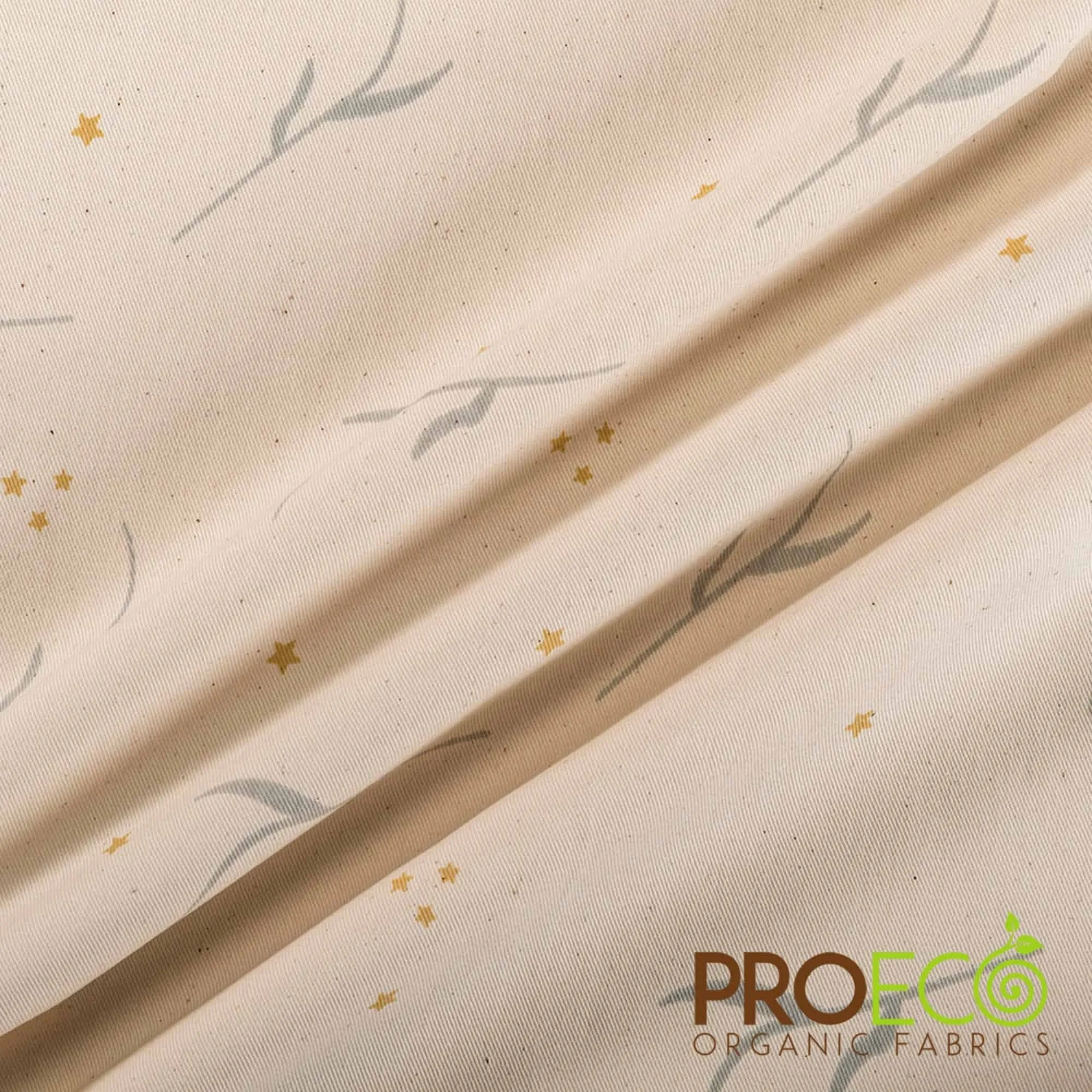 ProECO® Organic Cotton Twill Print Fabric (W-628)