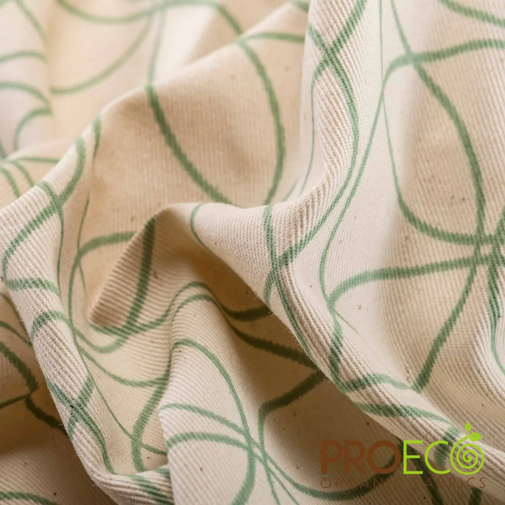 ProECO® Organic Cotton Twill Print Fabric (W-628)