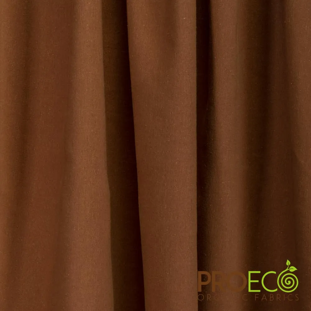 ProECO® Organic Cotton Twill Sateen Fabric (W-610)