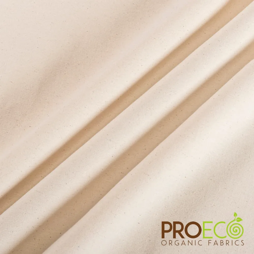 ProECO® Organic Cotton Twill Sateen Fabric (W-610)