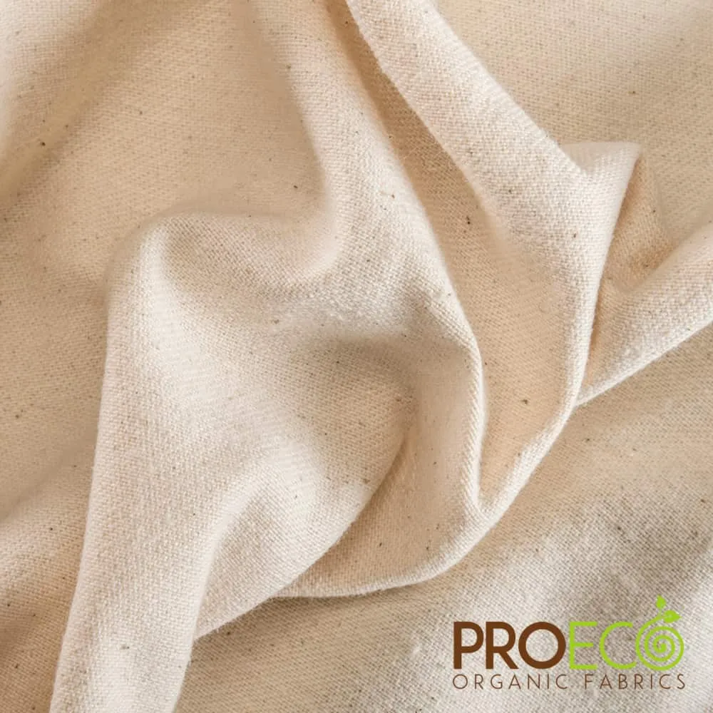 ProECO® Organic Cotton Twill Sateen Fabric (W-610)