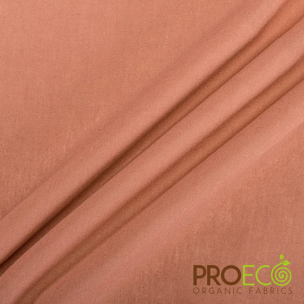 ProECO® Organic Linen Silver Fabric (W-596)