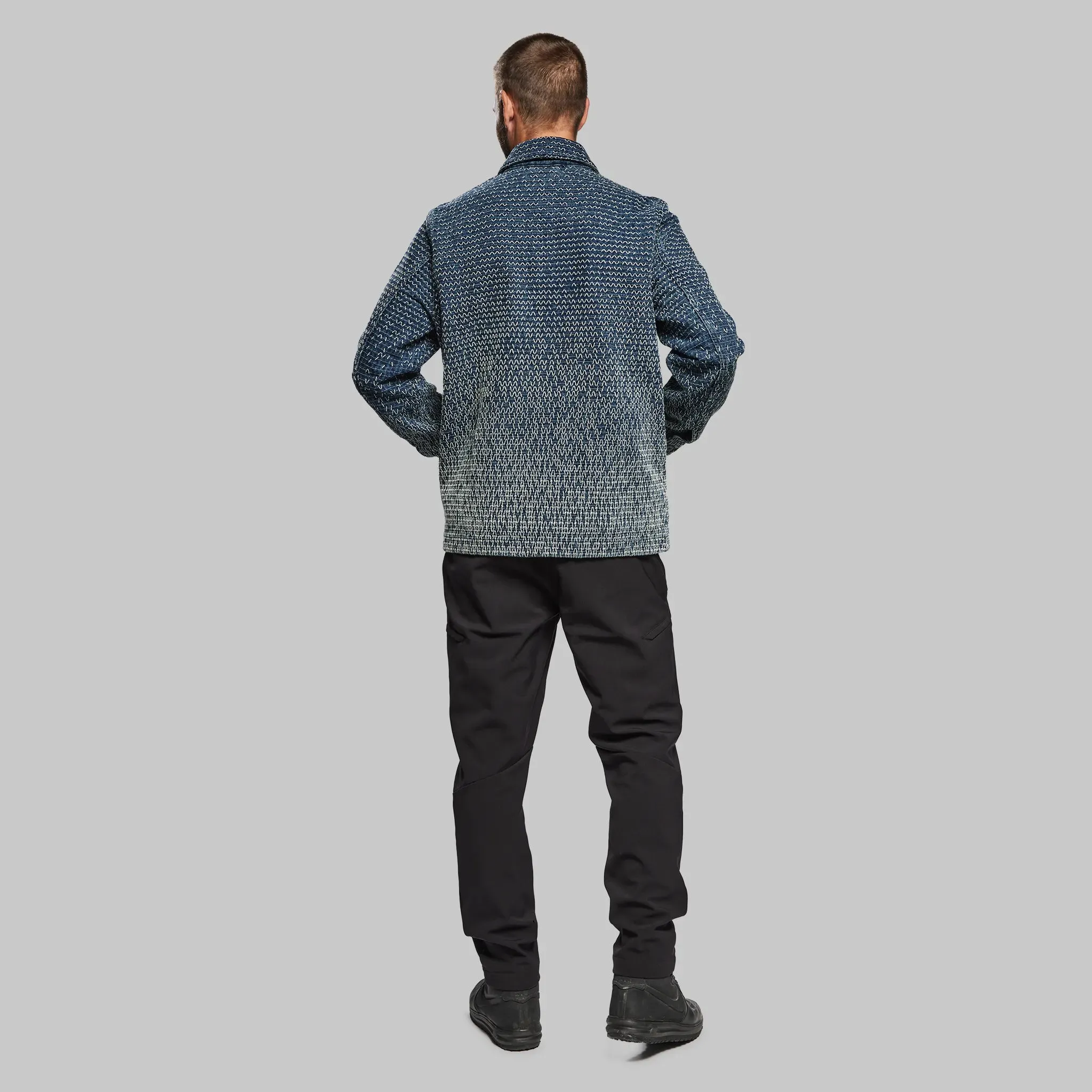 Sashiko Chore Jacket. Blue edition