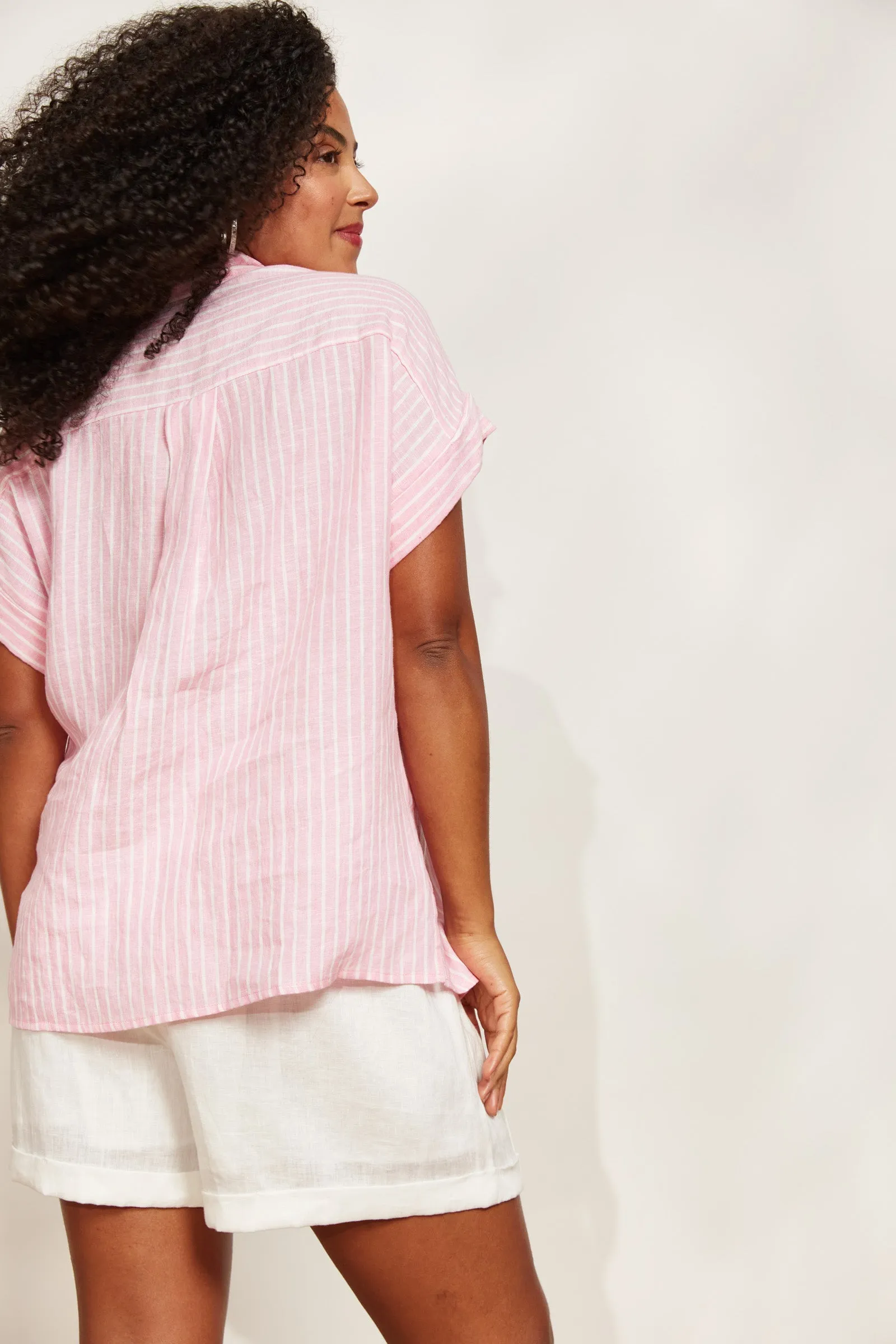 Sojourn Stripe Shirt - Cameo