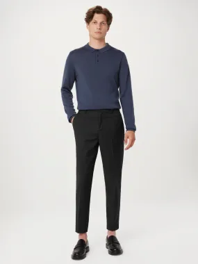 The Colin Tapered Pant in Black