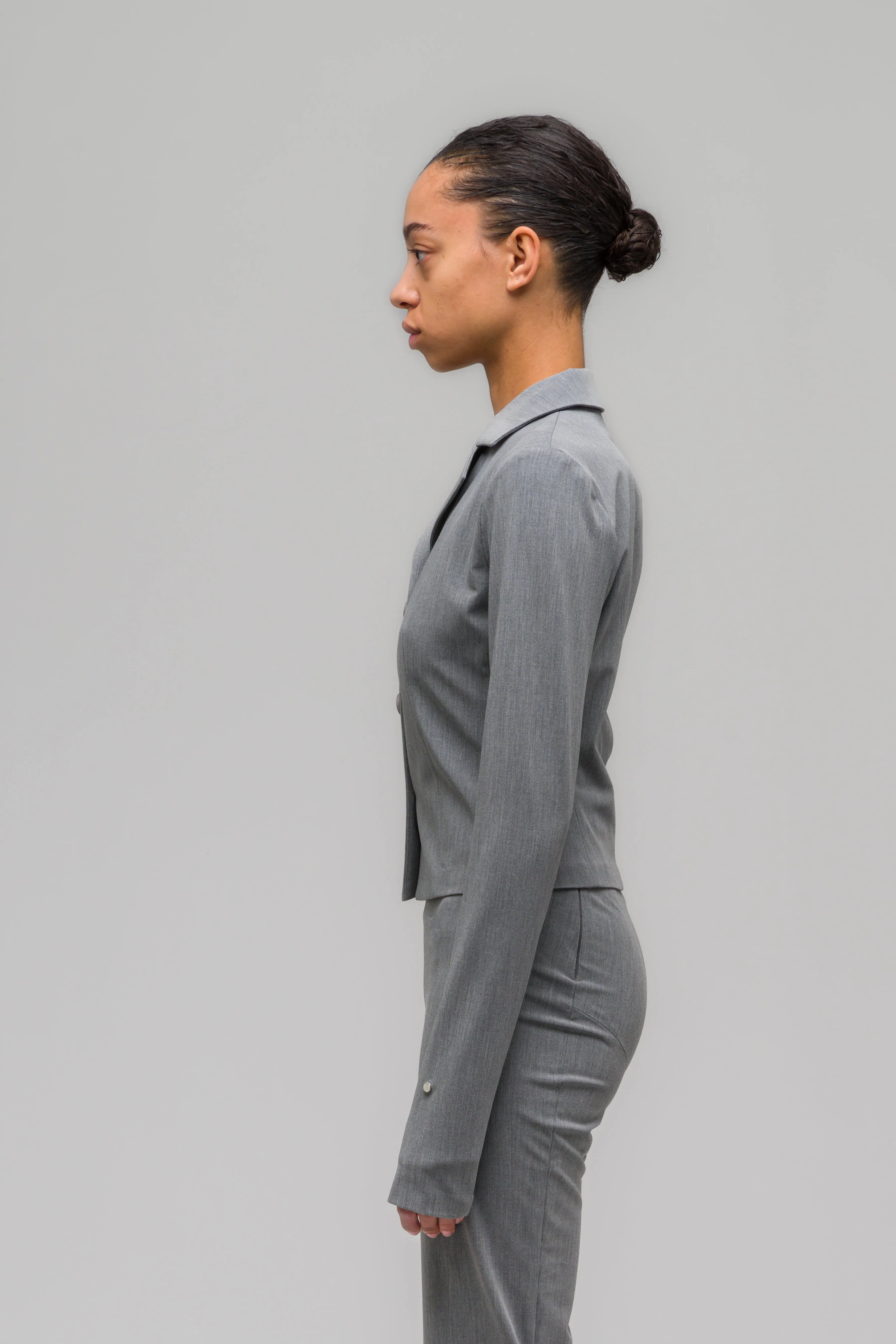 TRAPEZE TOO-TIGHT WOOL SUIT JACKET